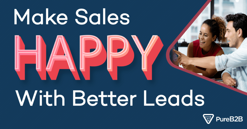 happy sales team