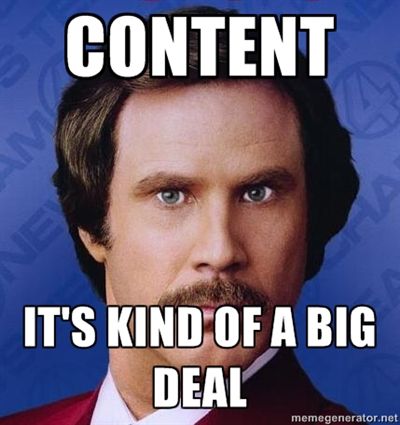 Content is a Big Deal