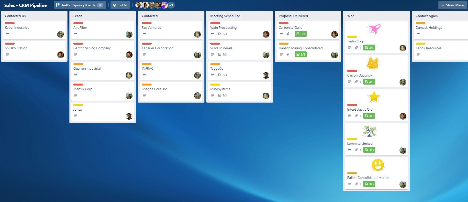 trello sales CRM